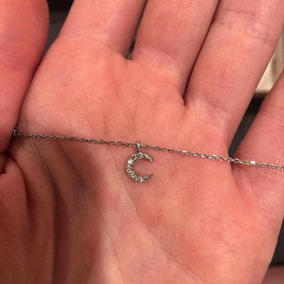 5 Shape Diamond Necklace - Picture 4 of 7